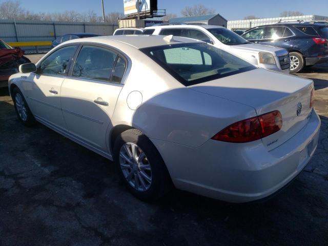 1G4HC5EM7AU104820 - 2010 BUICK LUCERNE CXL WHITE photo 2