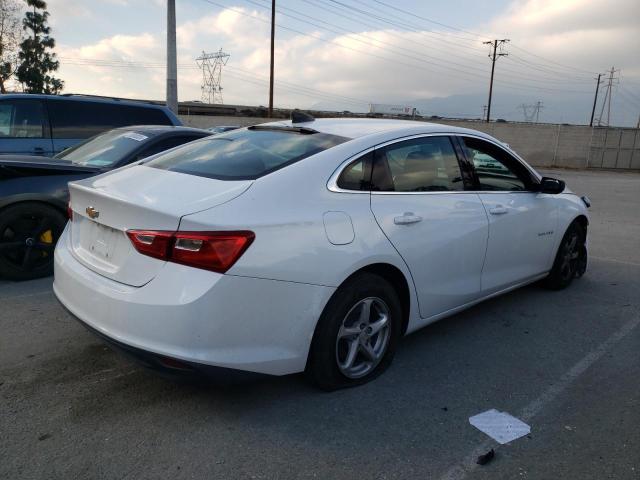 1G1ZB5ST7JF170871 - 2018 CHEVROLET MALIBU LS WHITE photo 3