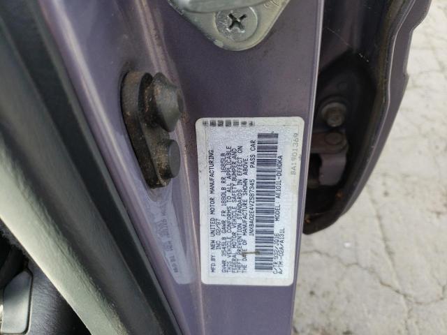 1NXBA02E4VZ587345 - 1997 TOYOTA COROLLA BASE GRAY photo 12