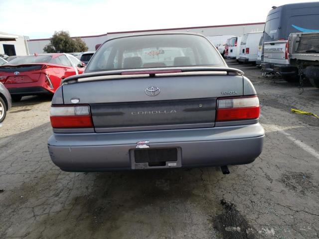 1NXBA02E4VZ587345 - 1997 TOYOTA COROLLA BASE GRAY photo 6