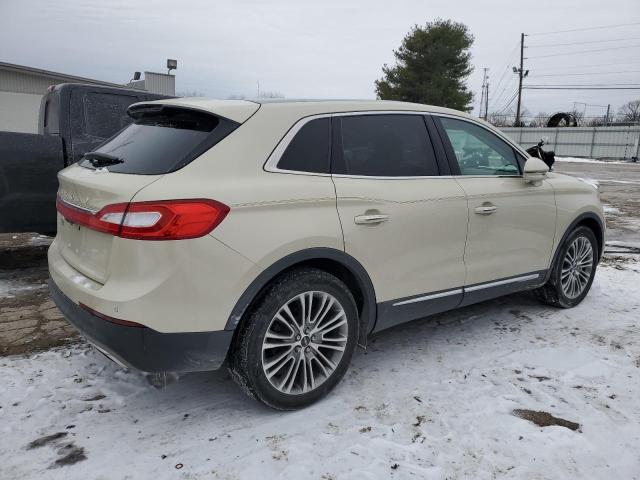 2LMTJ6LR6GBL44142 - 2016 LINCOLN MKX RESERVE Bej foto 3