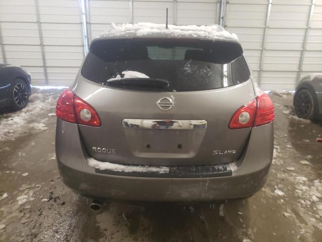 JN8AS5MV6DW134746 - 2013 NISSAN ROGUE S GRAY photo 6