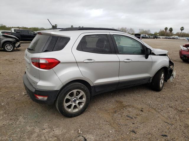 MAJ3P1TE6JC175588 - 2018 FORD ECOSPORT SE SILVER photo 3