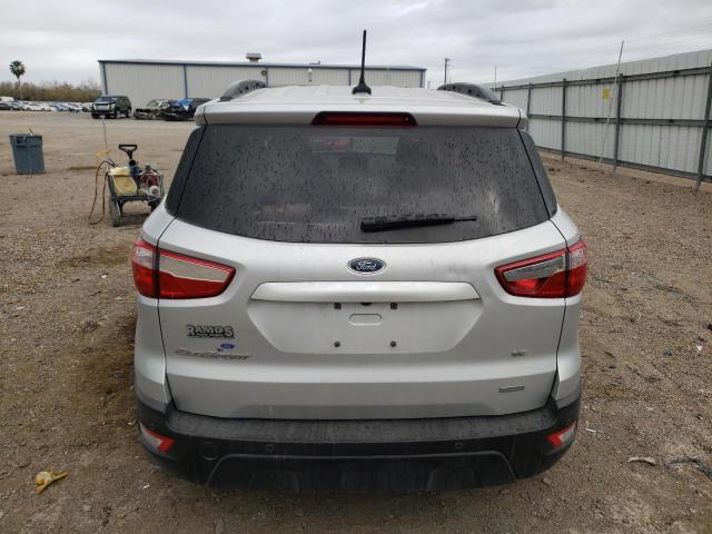 MAJ3P1TE6JC175588 - 2018 FORD ECOSPORT SE SILVER photo 6