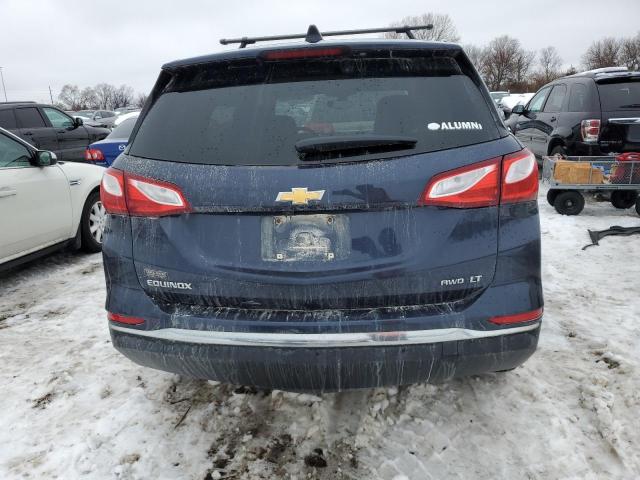 3GNAXSEV3JS515348 - 2018 CHEVROLET EQUINOX LT BLUE photo 6