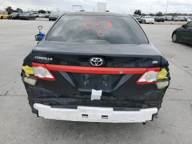 JTDBU4EE0BJ101626 - 2011 TOYOTA COROLLA BASE BLACK photo 6