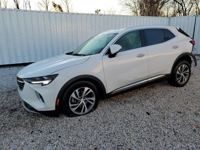 LRBFZPR47MD141787 - 2021 BUICK ENVISION ESSENCE WHITE photo 1