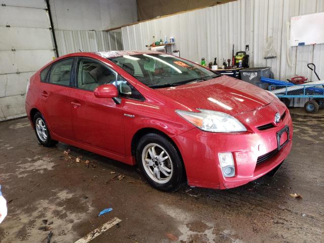 JTDKN3DU2A0150394 - 2010 TOYOTA PRIUS RED photo 4