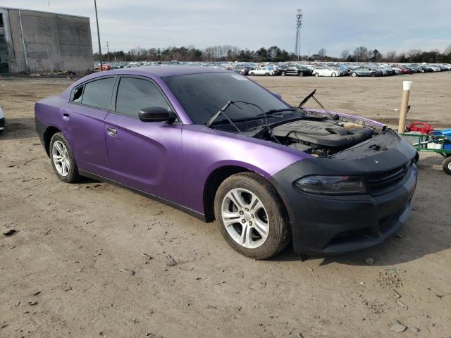 2C3CDXBGXGH139759 - 2016 DODGE CHARGER SE PURPLE photo 4