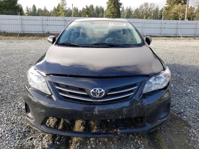 2T1BU4EEXDC107870 - 2013 TOYOTA COROLLA BASE BLACK photo 5
