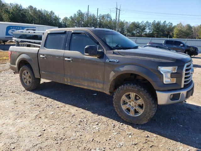 1FTEW1EF6GFB95021 - 2016 FORD F150 SUPERCREW GRAY photo 4