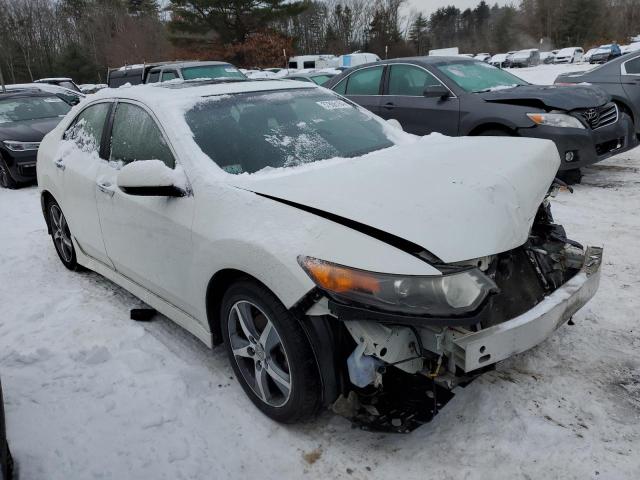 JH4CU2F81EC003701 - 2014 ACURA TSX SE WHITE photo 4