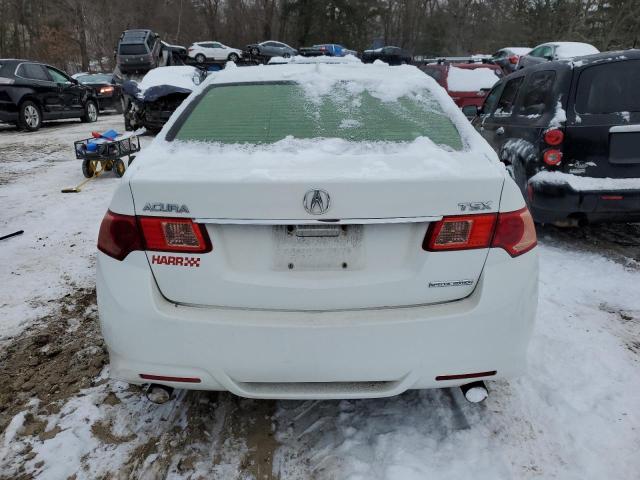 JH4CU2F81EC003701 - 2014 ACURA TSX SE WHITE photo 6