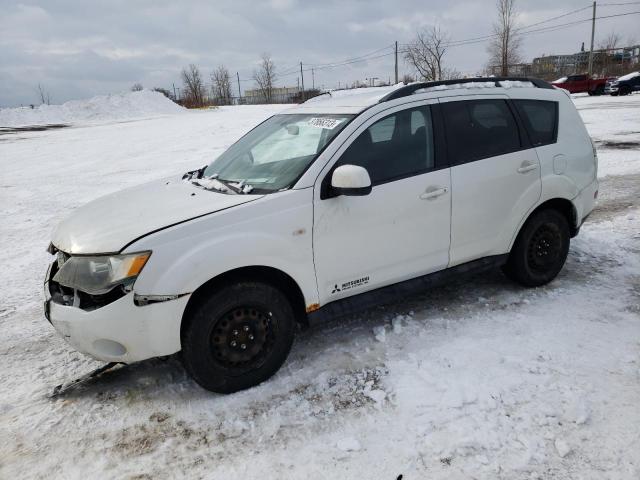 JA4LT21W79Z607518 - 2009 MITSUBISHI OUTLANDER ES თეთრი ფოტო 1