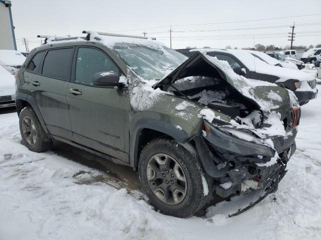 1C4PJMBXXKD226944 - 2019 JEEP CHEROKEE TRAILHAWK 绿色 照片 4