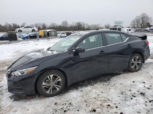 3N1AB8CV4NY211089 - 2022 NISSAN SENTRA SV BLACK photo 1