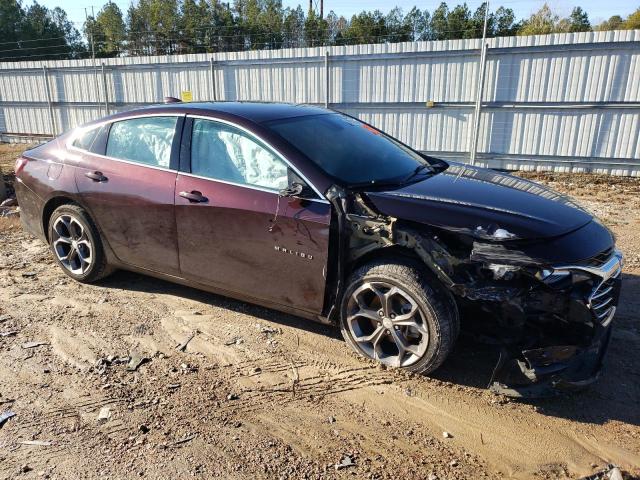 1G1ZD5ST2MF074970 - 2021 CHEVROLET MALIBU LT BURGUNDY photo 4