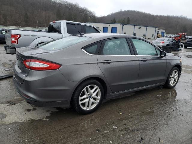 3FA6P0HR7DR253191 - 2013 FORD FUSION SE GRAY photo 3