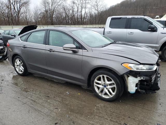 3FA6P0HR7DR253191 - 2013 FORD FUSION SE GRAY photo 4