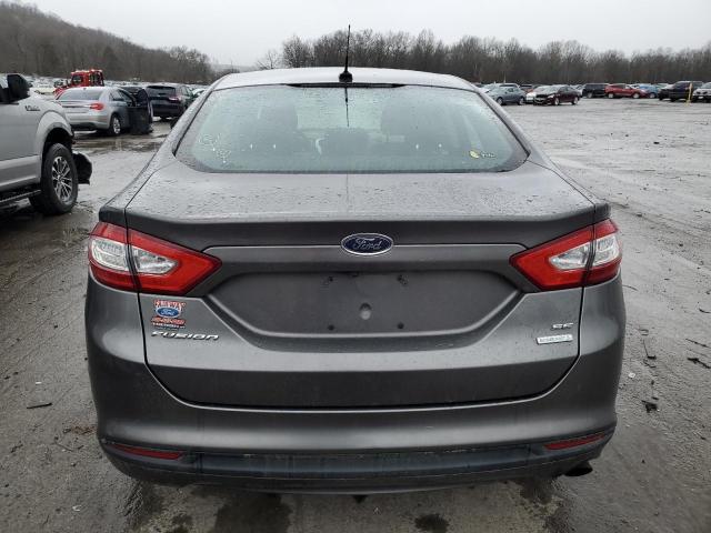 3FA6P0HR7DR253191 - 2013 FORD FUSION SE GRAY photo 6