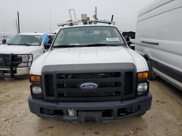 1FDSF30538EC23339 - 2008 FORD F350 SRW SUPER DUTY WHITE photo 5