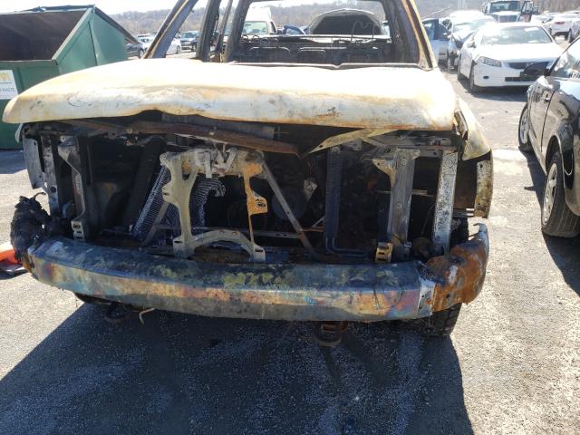 3GCEK13M97G541414 - 2007 CHEVROLET SILVERADO K1500 CREW CAB BURN photo 10