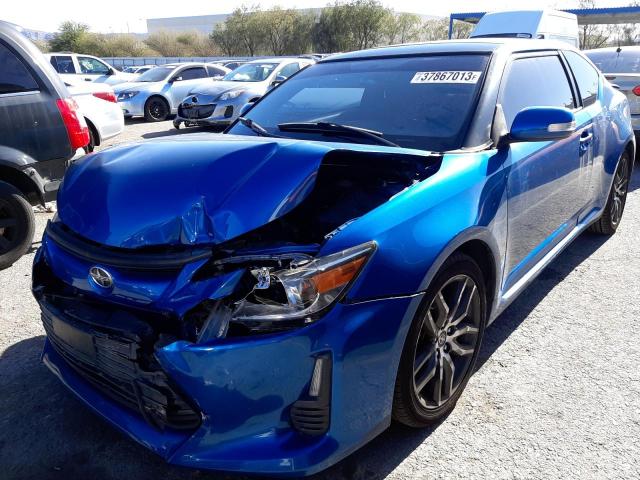 JTKJF5C75F3094899 - 2015 TOYOTA SCION TC ლურჯი ფოტო 1