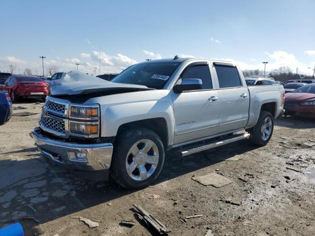 3GCUKSEC9EG519318 - 2014 CHEVROLET SILVERADO K1500 LTZ SILVER photo 1