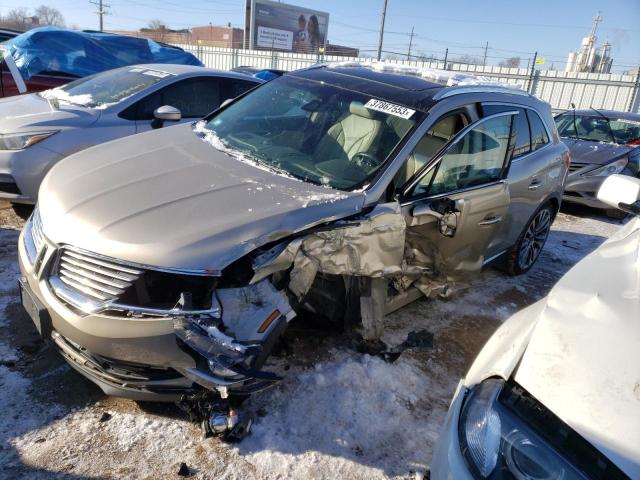2LMPJ8LR2HBL12996 - 2017 LINCOLN MKX RESERVE Կրեմագույն լուսանկար 1