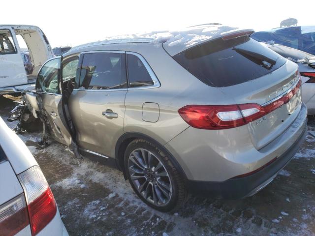 2LMPJ8LR2HBL12996 - 2017 LINCOLN MKX RESERVE Կրեմագույն լուսանկար 2