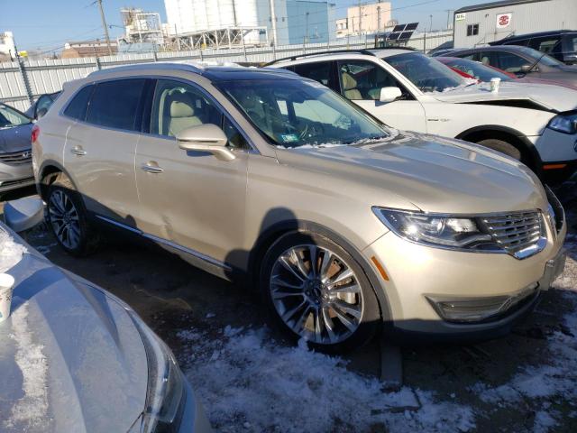 2LMPJ8LR2HBL12996 - 2017 LINCOLN MKX RESERVE Կրեմագույն լուսանկար 4