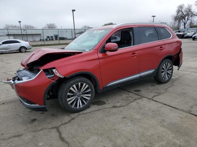 JA4AZ3A37KZ040444 - 2019 MITSUBISHI OUTLANDER SE RED photo 1