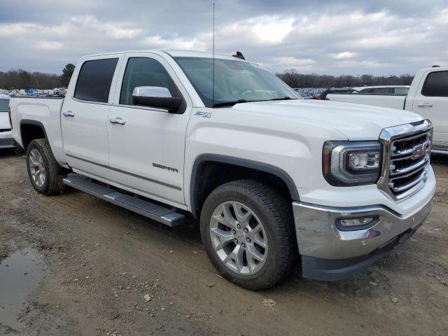 3GTU2NEJ9JG645334 - 2018 GMC SIERRA K1500 SLT WHITE photo 4