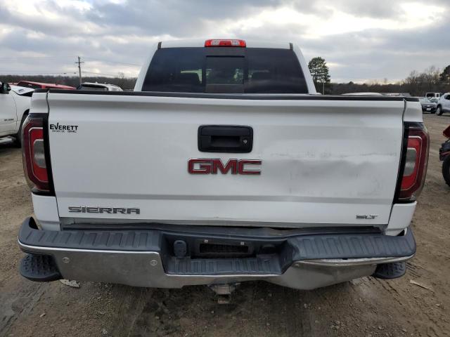 3GTU2NEJ9JG645334 - 2018 GMC SIERRA K1500 SLT WHITE photo 6