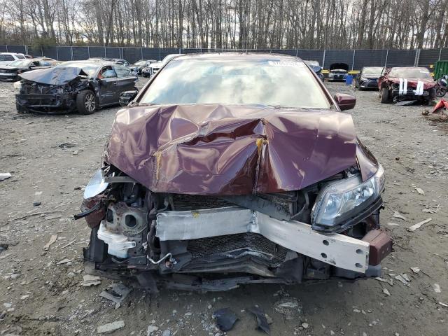 19XFB2F59FE277670 - 2015 HONDA CIVIC LX BURGUNDY photo 5