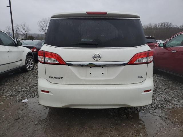 JN8AE2KPXB9008279 - 2011 NISSAN QUEST S WHITE photo 6