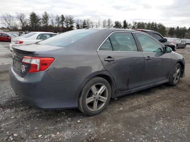 4T1BF1FK7DU675649 - 2013 TOYOTA CAMRY L GRAY photo 3