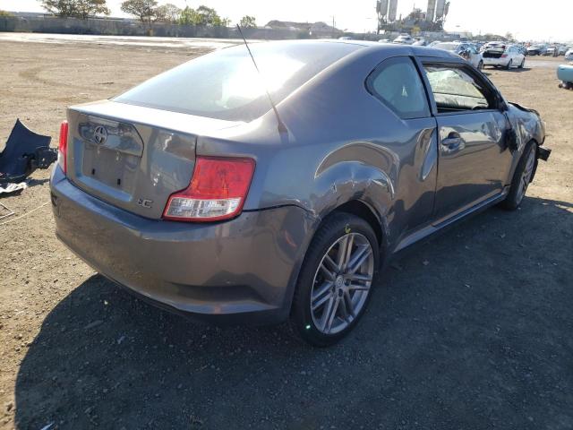JTKJF5C75C3042832 - 2012 TOYOTA SCION TC ნაცრისფერი ფოტო 4