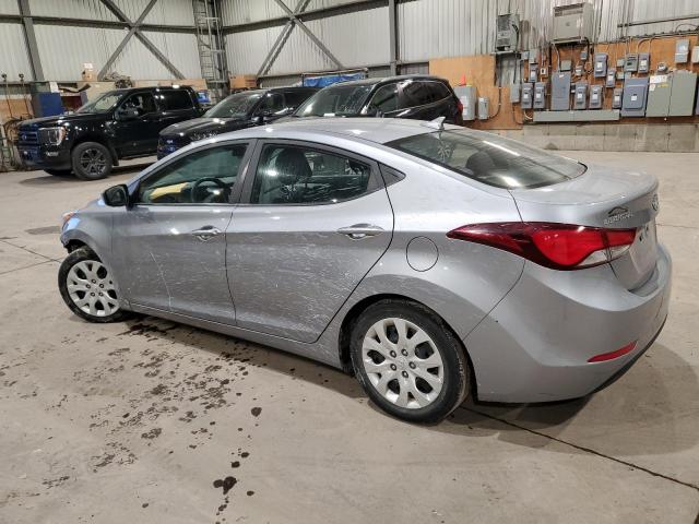 5NPDH4AE7FH644120 - 2015 HYUNDAI ELANTRA SE GRAY photo 2