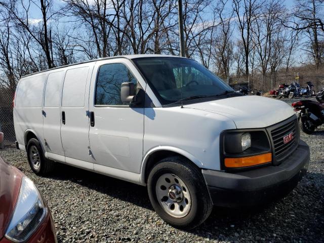 1GTS7AFX1E1119126 - 2014 GMC SAVANA G1500 WHITE photo 4