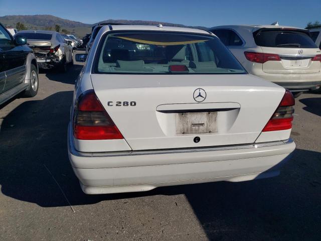 WDBHA29G4YA803734 - 2000 MERCEDES-BENZ C 280 WHITE photo 6