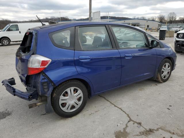 JHMGE88209S049283 - 2009 HONDA FIT BLUE photo 3