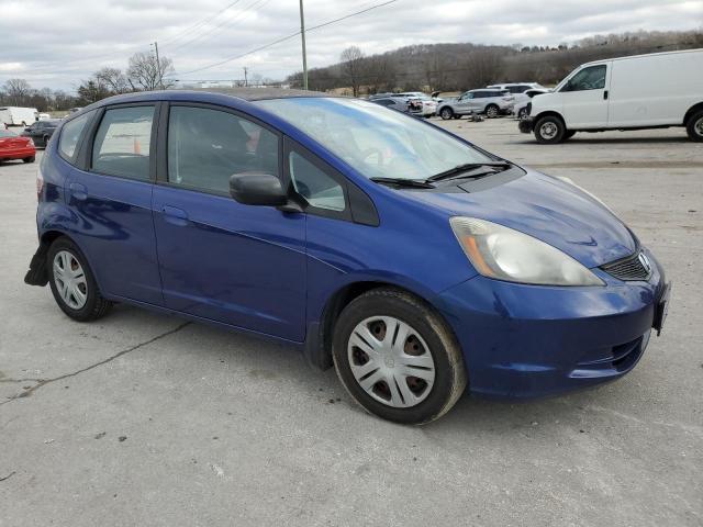 JHMGE88209S049283 - 2009 HONDA FIT BLUE photo 4