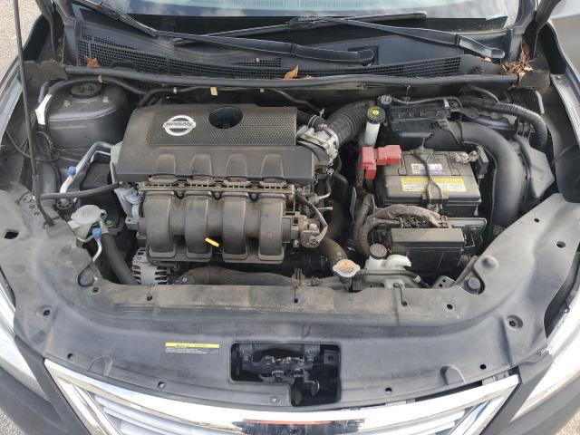 3N1AB7AP7FY282254 - 2015 NISSAN SENTRA S GRAY photo 11