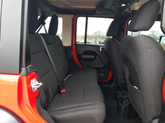 1C4HJXDG9JW109460 - 2018 JEEP WRANGLER U SPORT წითელი ფოტო 10