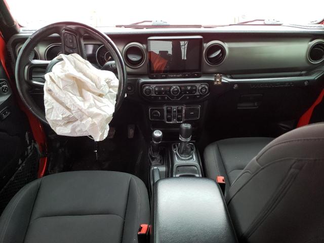 1C4HJXDG9JW109460 - 2018 JEEP WRANGLER U SPORT წითელი ფოტო 8