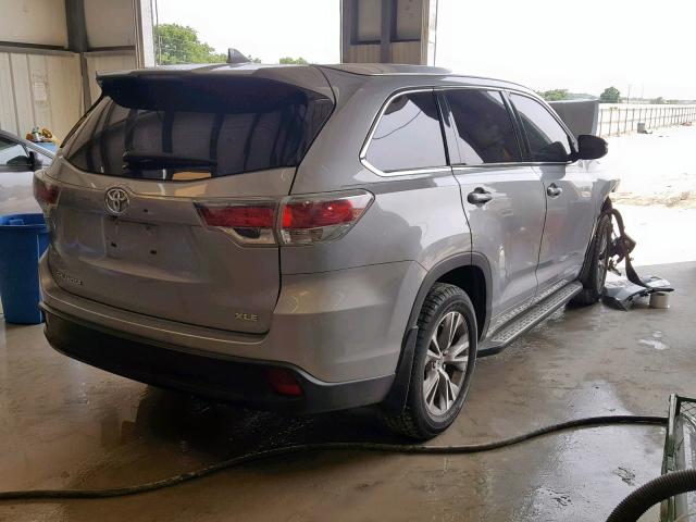 5TDKKRFHXES010950 - 2014 TOYOTA HIGHLANDER XLE  ფოტო 4
