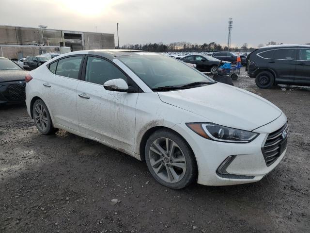 5NPD84LF3HH005063 - 2017 HYUNDAI ELANTRA SE WHITE photo 4