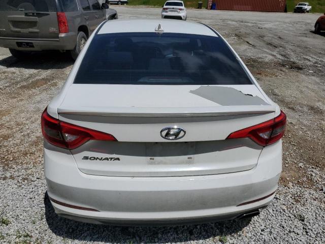 5NPE24AF7GH269054 - 2016 HYUNDAI SONATA SE WHITE photo 6