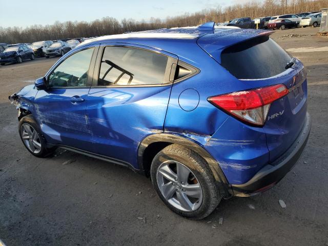 3CZRU6H55KM717518 - 2019 HONDA HR-V EX BLUE photo 2